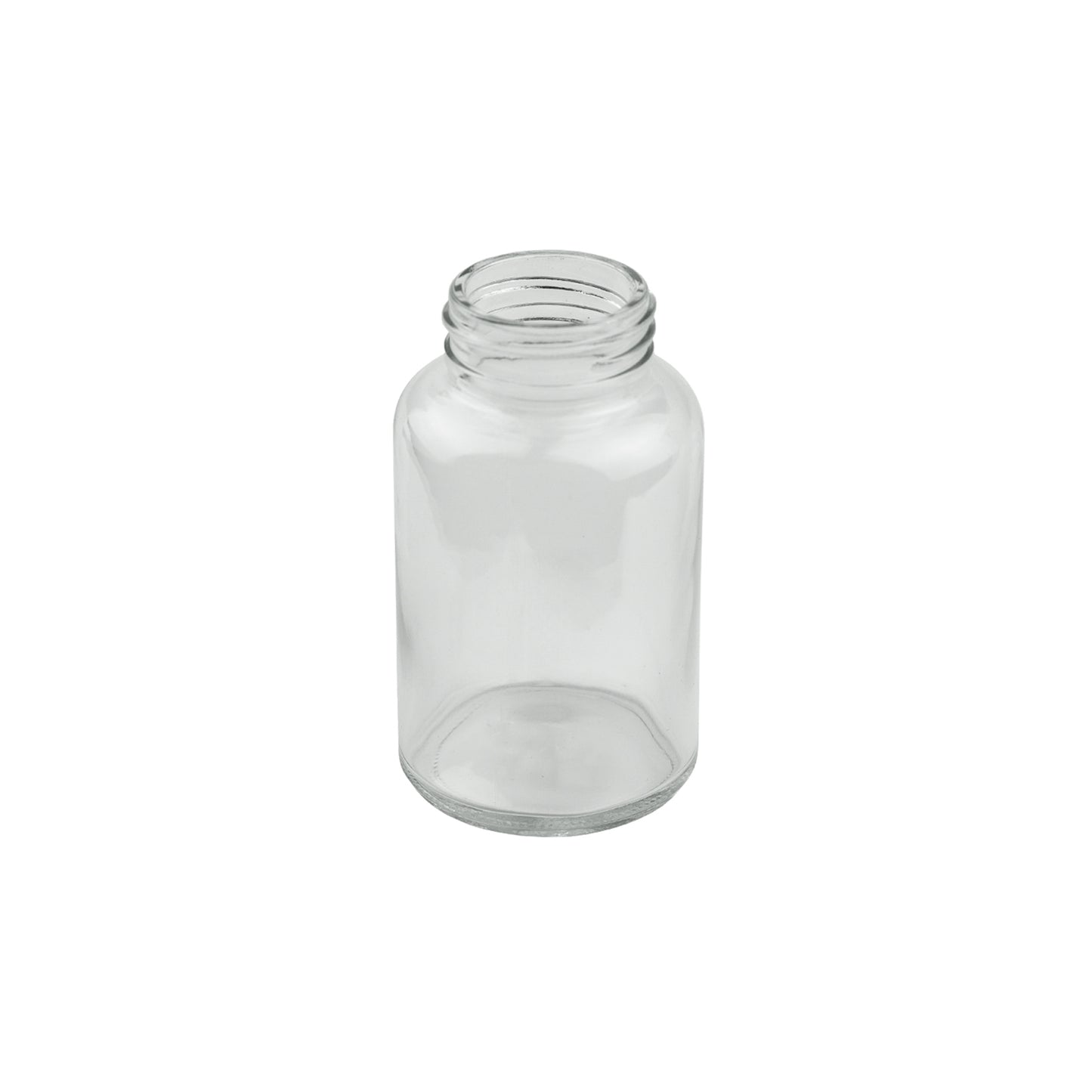 120cc Glass Wide Mouth Packer Bottles with 38-400 Neck Finish
