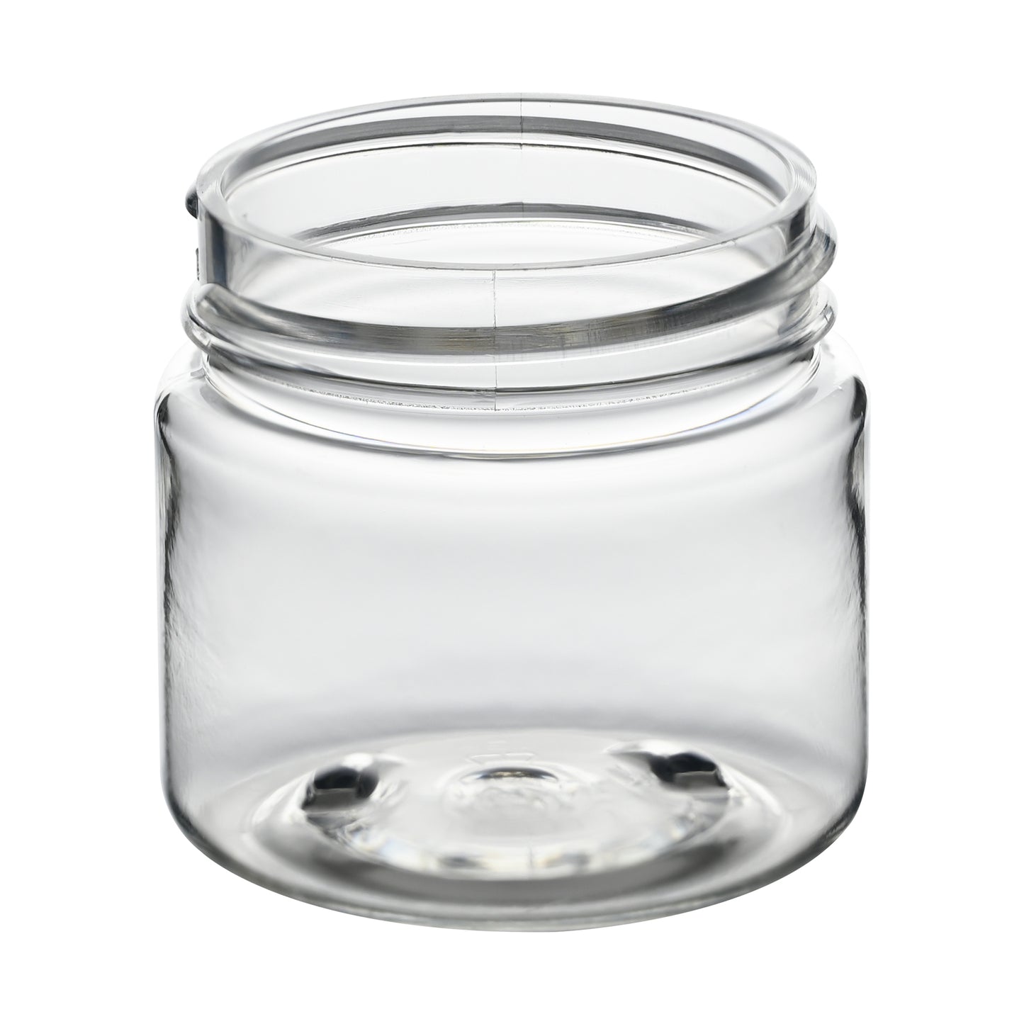 1 oz Clear PET Straight Sided Jars 38-400 Neck Finish