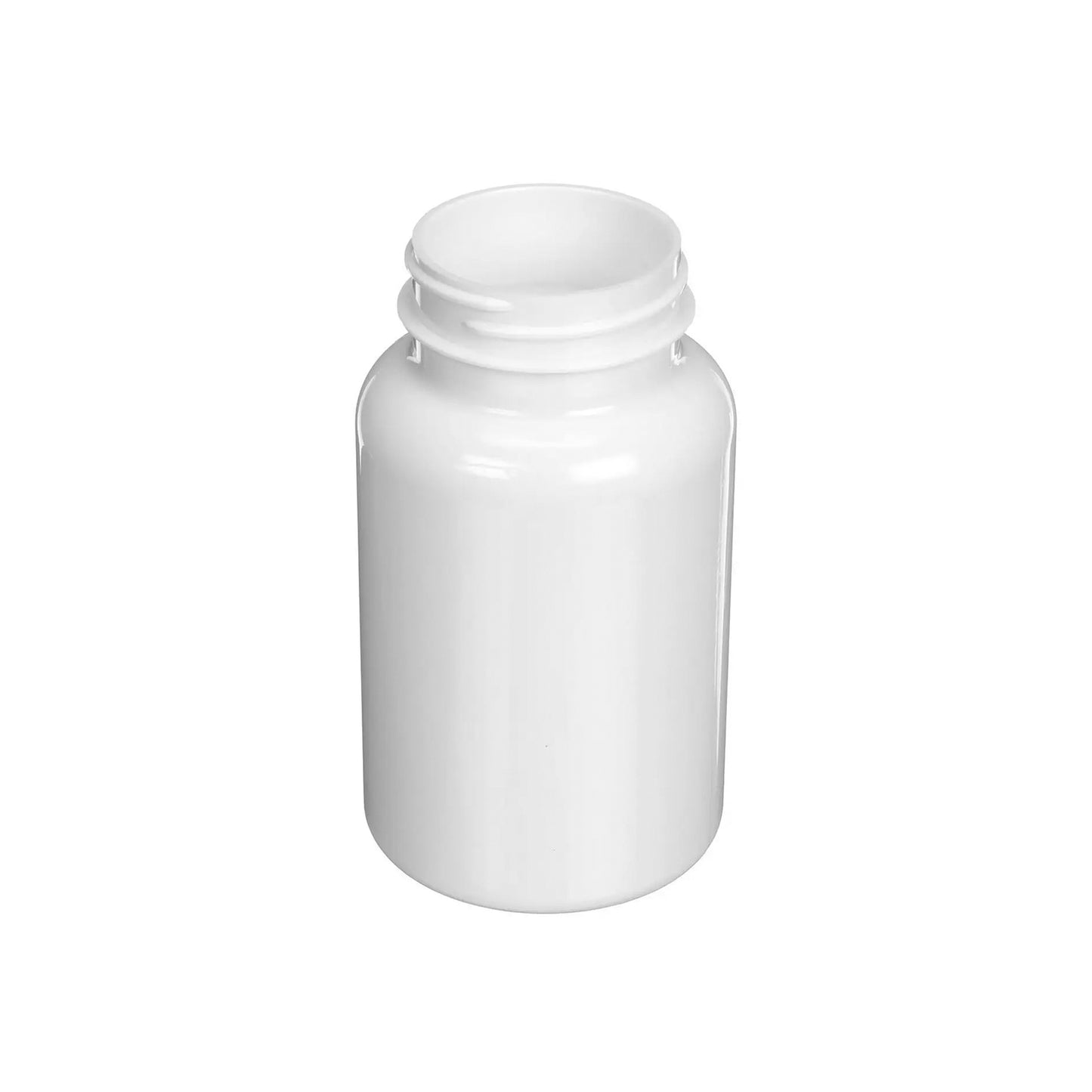 225cc White HDPE Packer Bottle 45-400 Neck