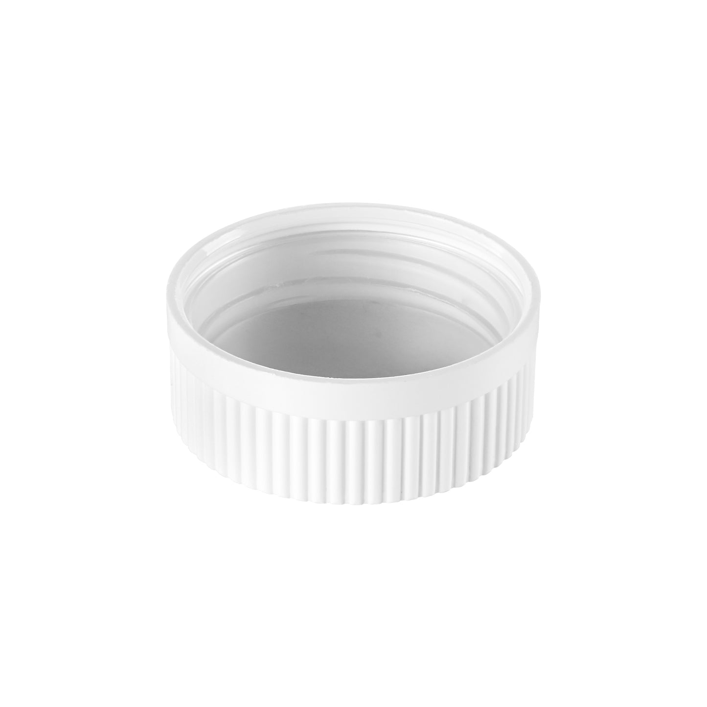 38-400 White Ribbed Skirt CRC Boxed PDT Cap