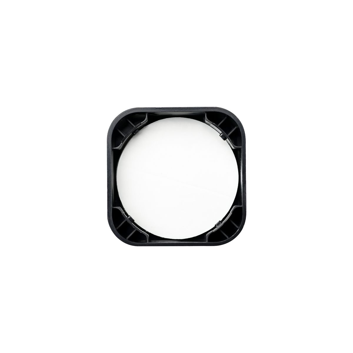 33-400 Matte Black CRC Square Cap with Liner