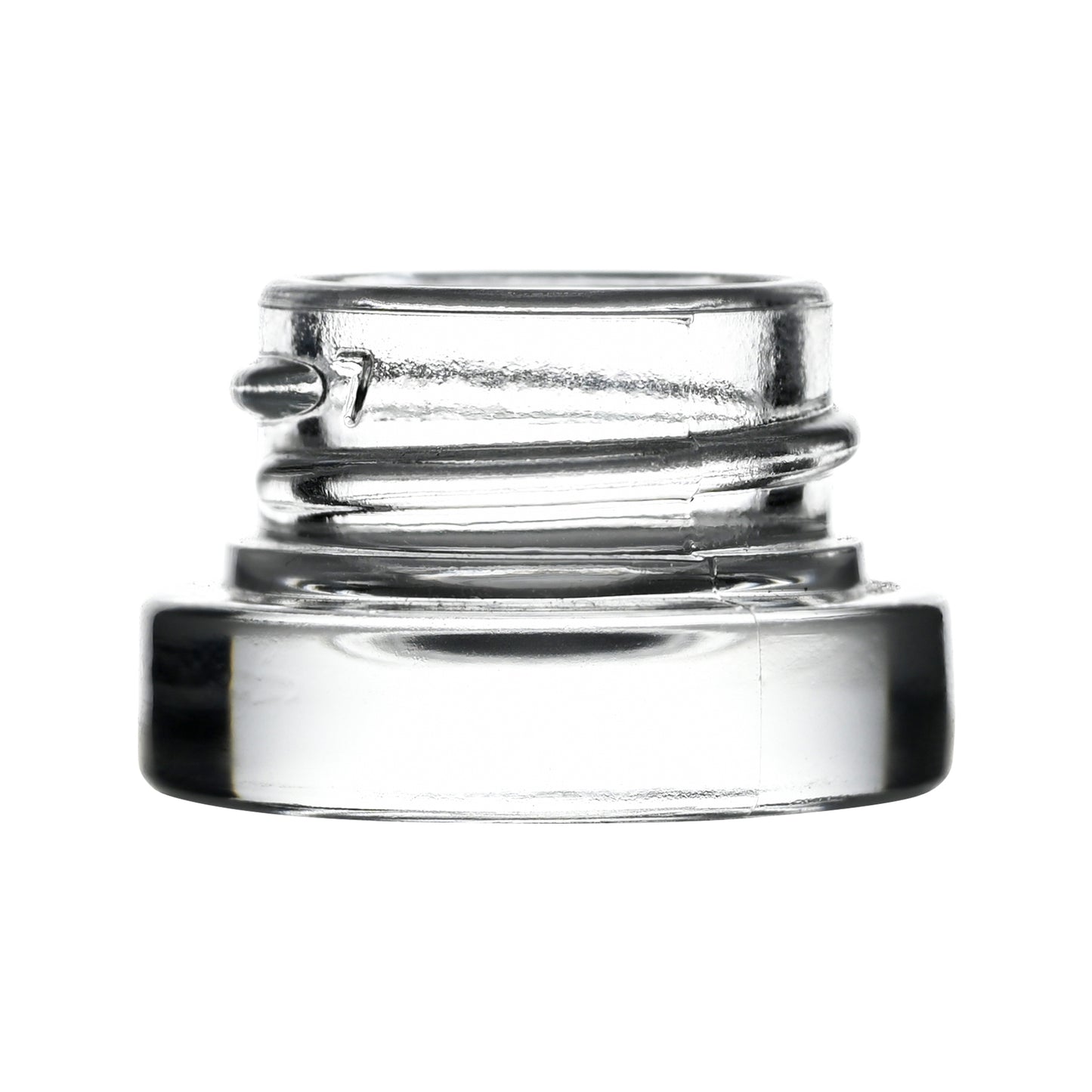 5g Clear Glass Concentrate Jars 28-400 Neck Finish