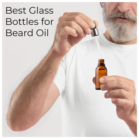 5 Best Jars and Glass Bottles for Beard Oil Products