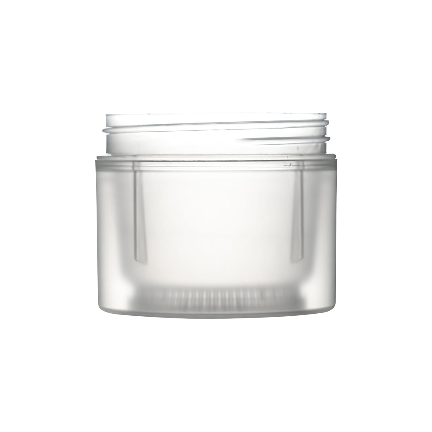 2 oz PP Double Wall Straight Base Jar with 58-400 Neck Finish