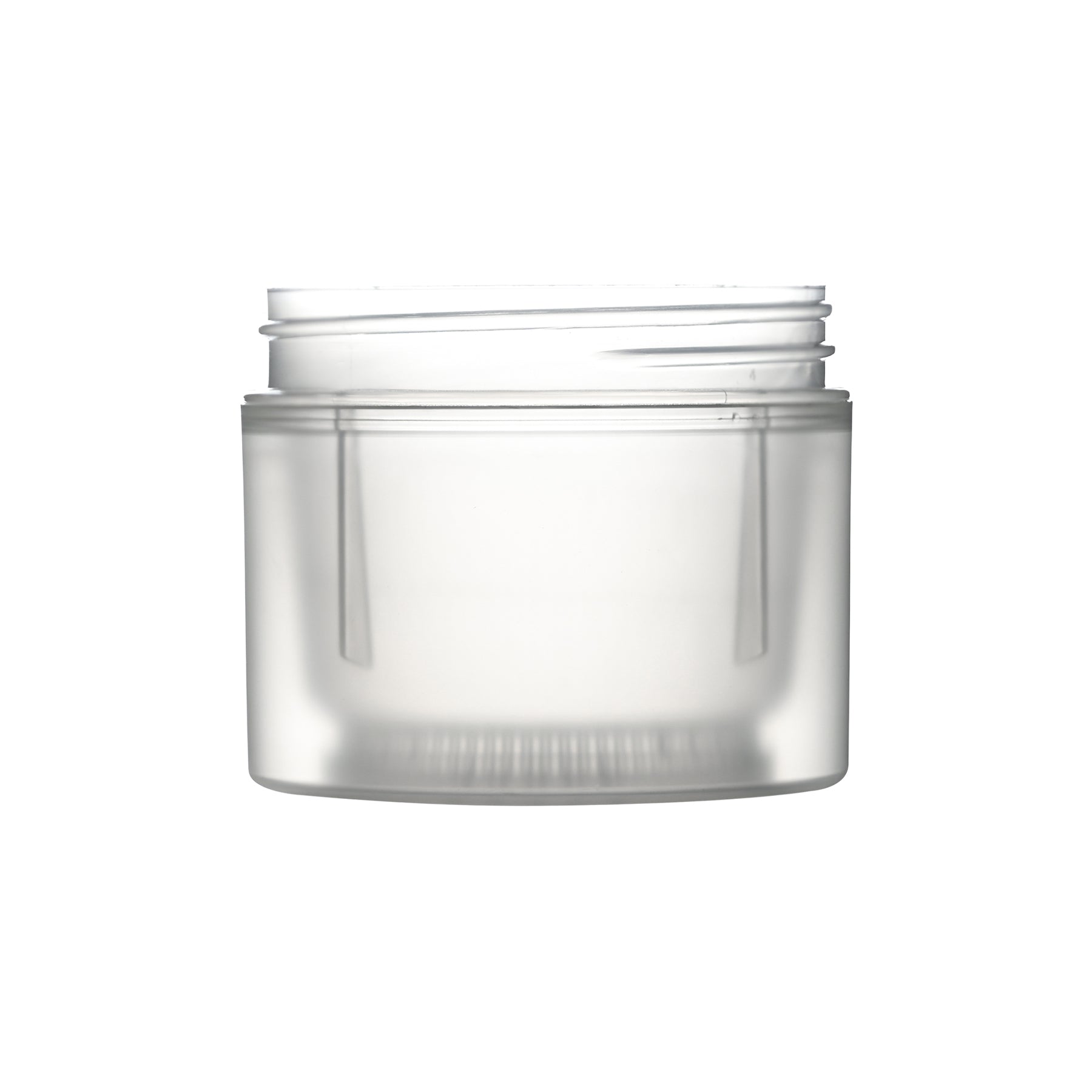 2 oz PP Double Wall Straight Base Jar with 58-400 Neck Finish