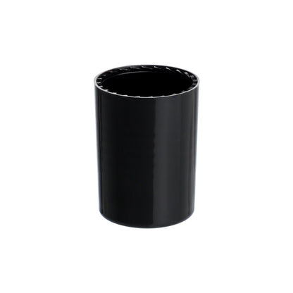 16mm Black PP Plastic Smooth Skirt Screw Cap for FG17 Roll-On Bottles