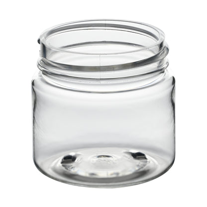 1 oz Clear PET Straight Sided Jars 38-400 Neck Finish