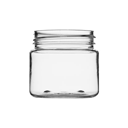 1 oz Clear PET Straight Sided Jars 38-400 Neck Finish