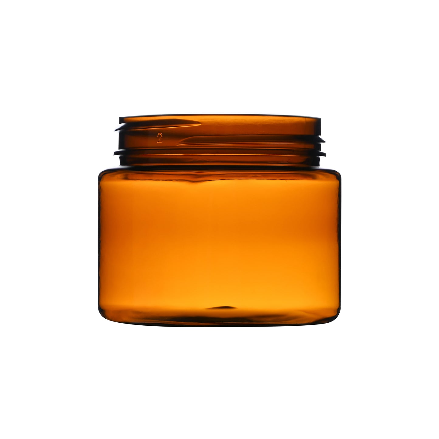 2 oz PET Straight Sided Jars 48-400 Neck Finish