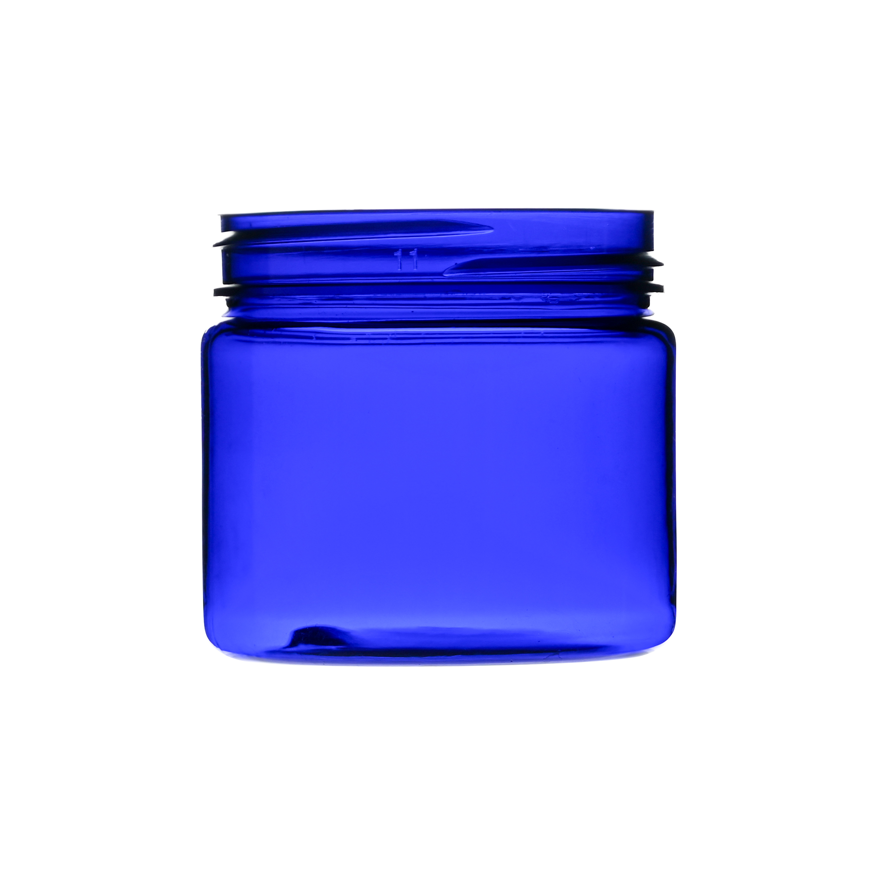 2 oz PET Straight Sided Jars 48-400 Neck Finish