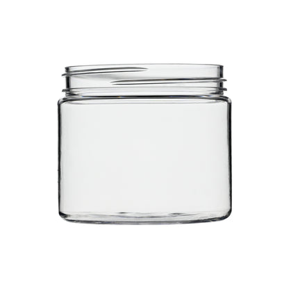 3 oz Clear PET Straight Sided Jars 58-400 Neck Finish