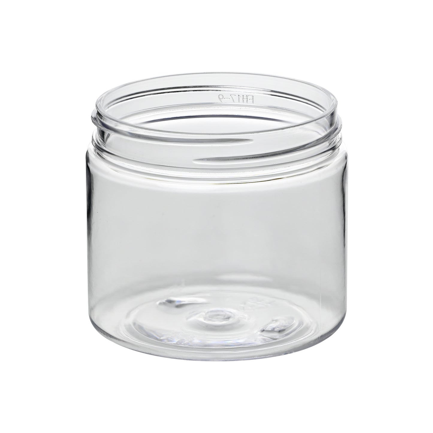 3 oz Clear PET Straight Sided Jars 58-400 Neck Finish