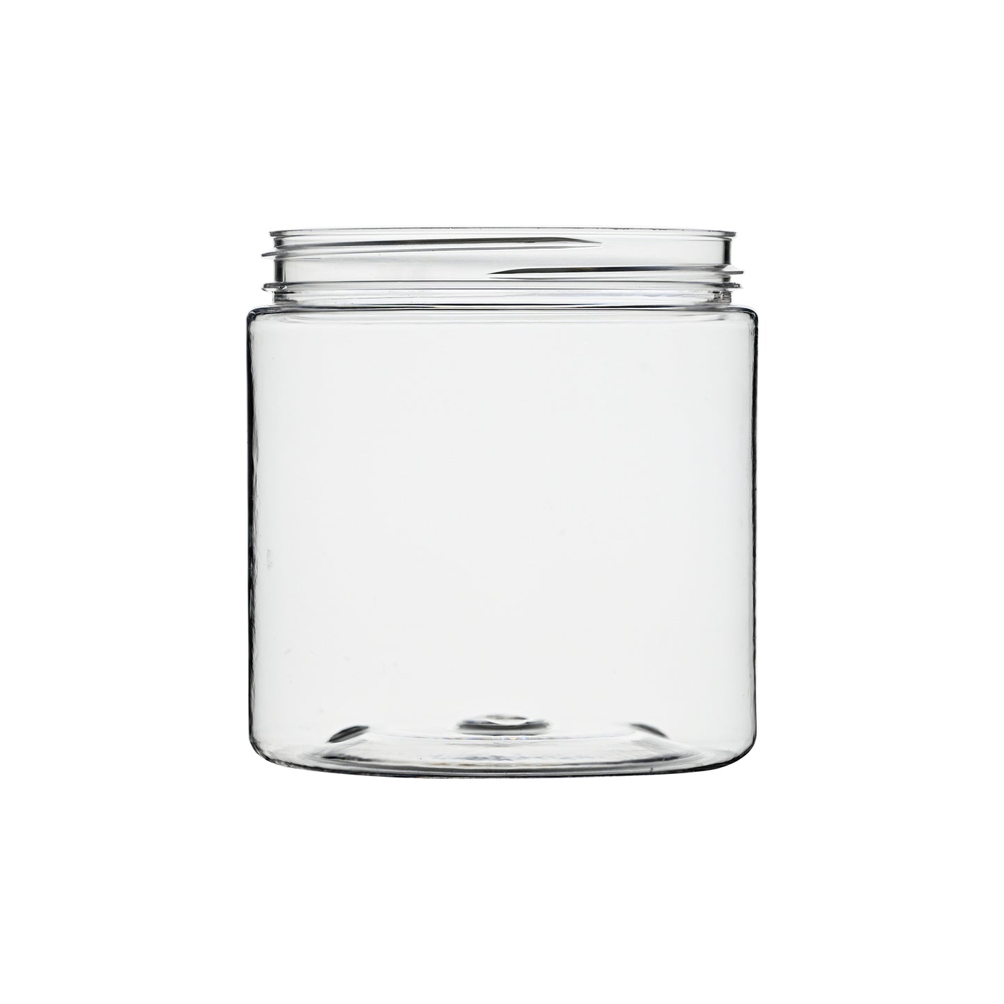 8 oz PET Straight Sided Jars 70-400 Neck Finish