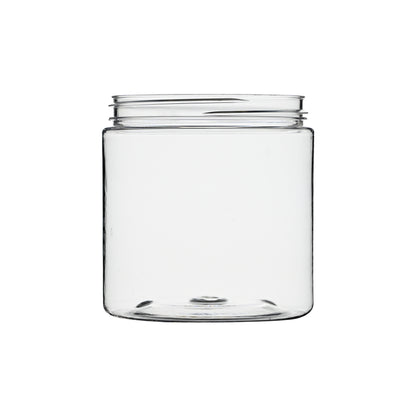 8 oz PET Straight Sided Jars 70-400 Neck Finish