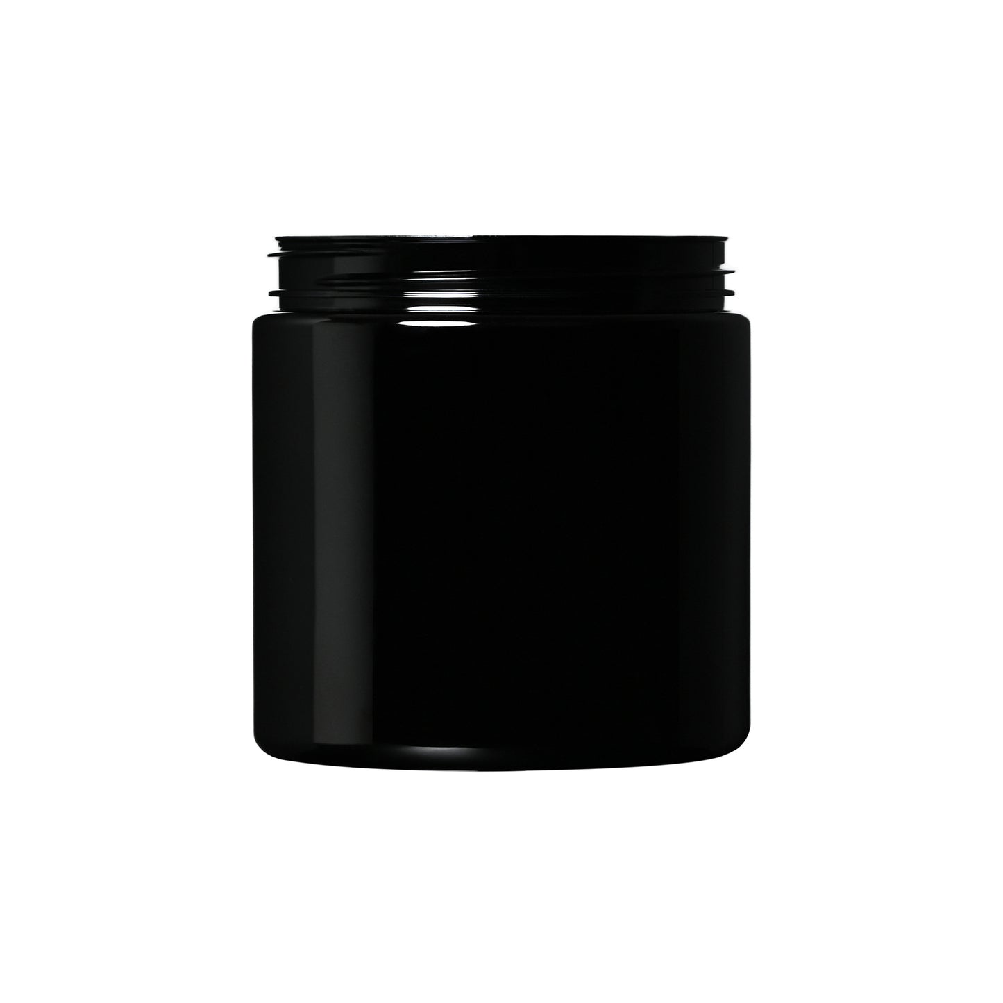 8 oz PET Straight Sided Jars 70-400 Neck Finish