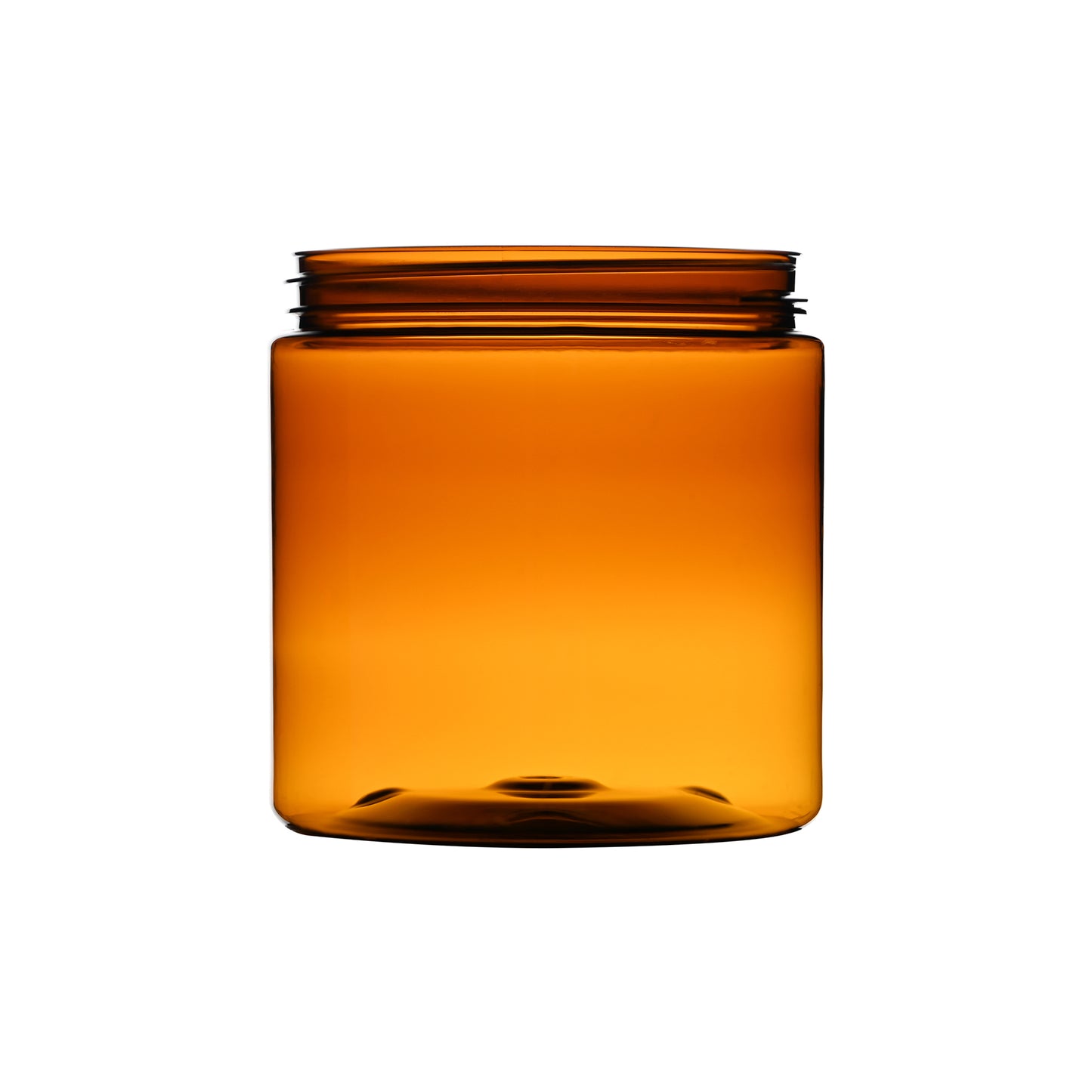 8 oz PET Straight Sided Jars 70-400 Neck Finish