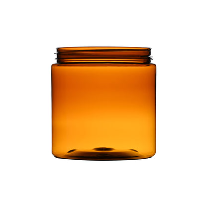 8 oz PET Straight Sided Jars 70-400 Neck Finish