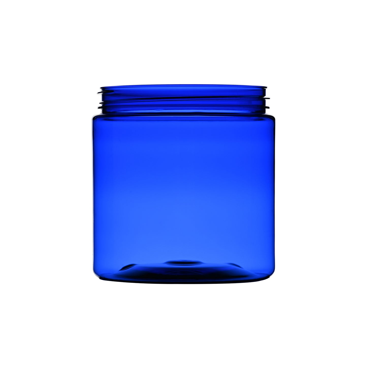 8 oz PET Straight Sided Jars 70-400 Neck Finish