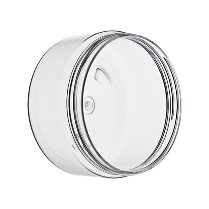 8 oz Clear PET Straight Sided Jars 89-400 Neck Finish