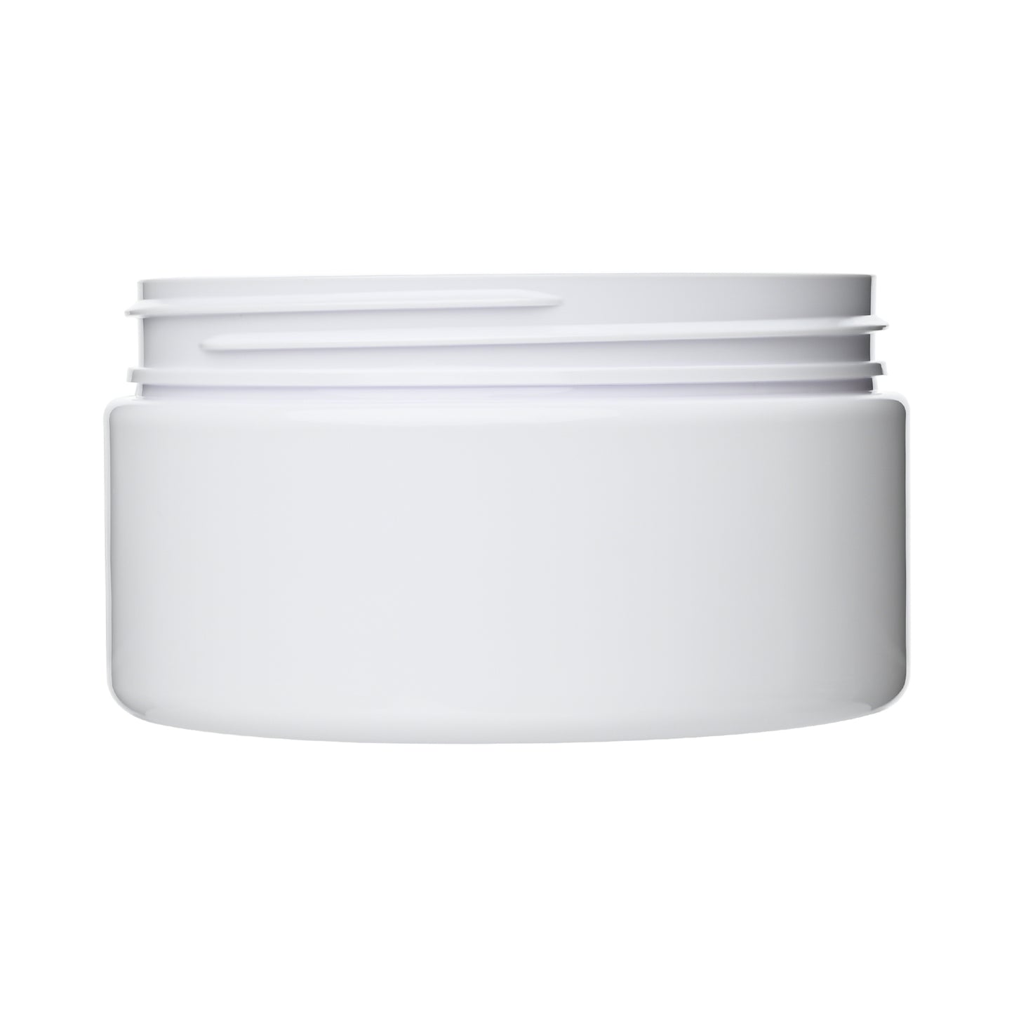 8 oz Clear PET Straight Sided Jars 89-400 Neck Finish