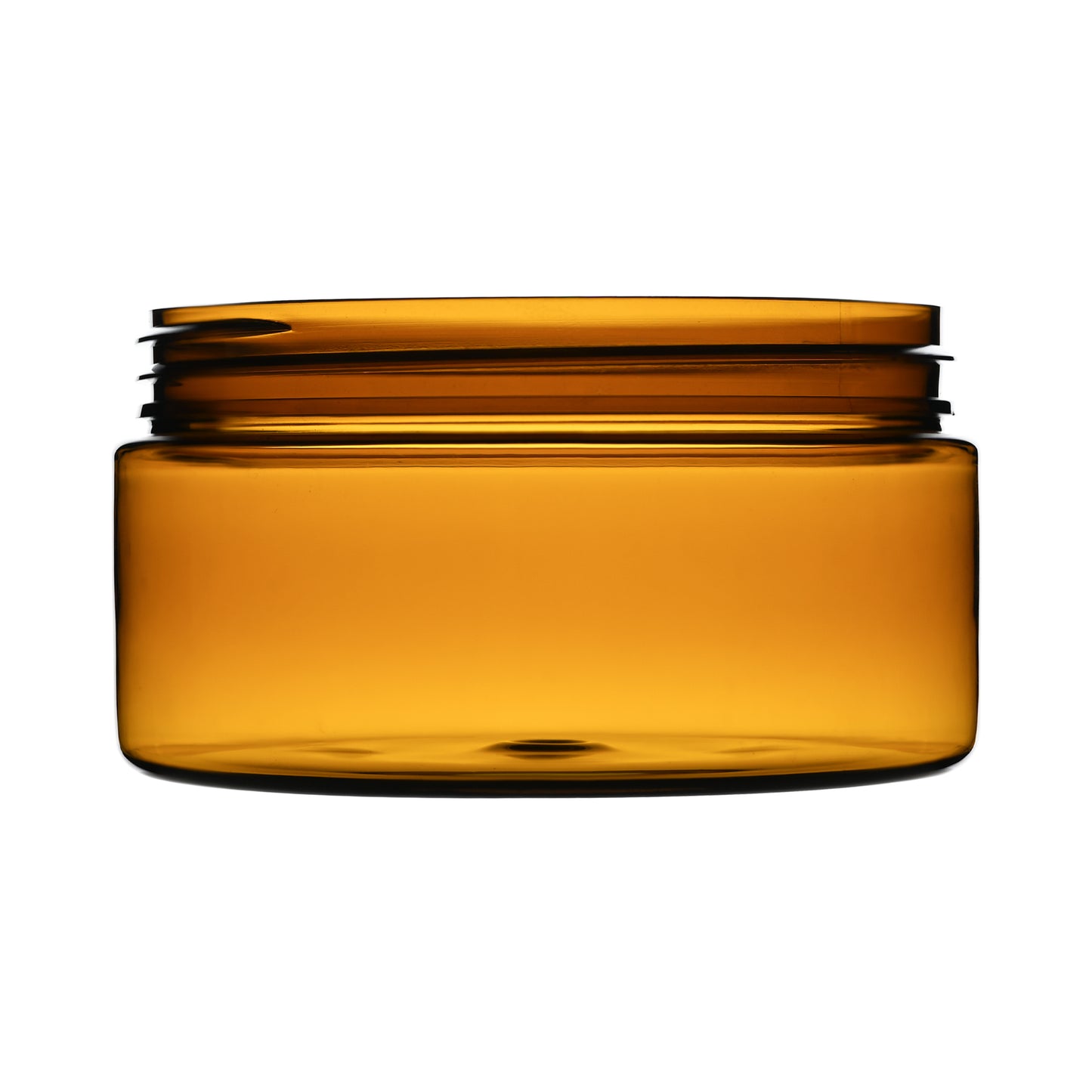 8 oz Clear PET Straight Sided Jars 89-400 Neck Finish