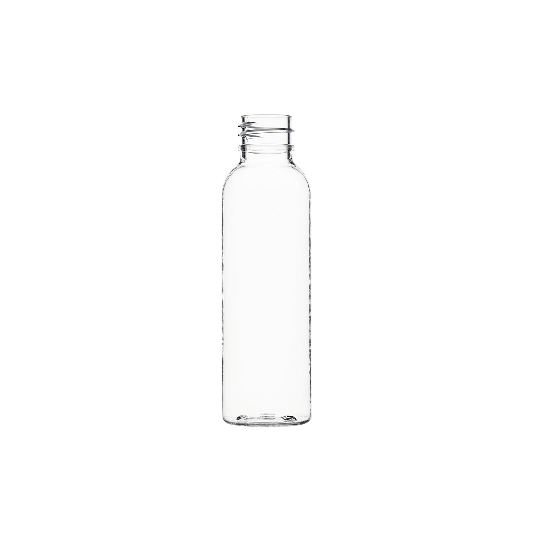 2 oz PET Cosmo Round Bottle 20-410 Neck Finish