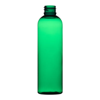 4 oz Green PET Bullet Round Bottle 20-410 Neck Finish