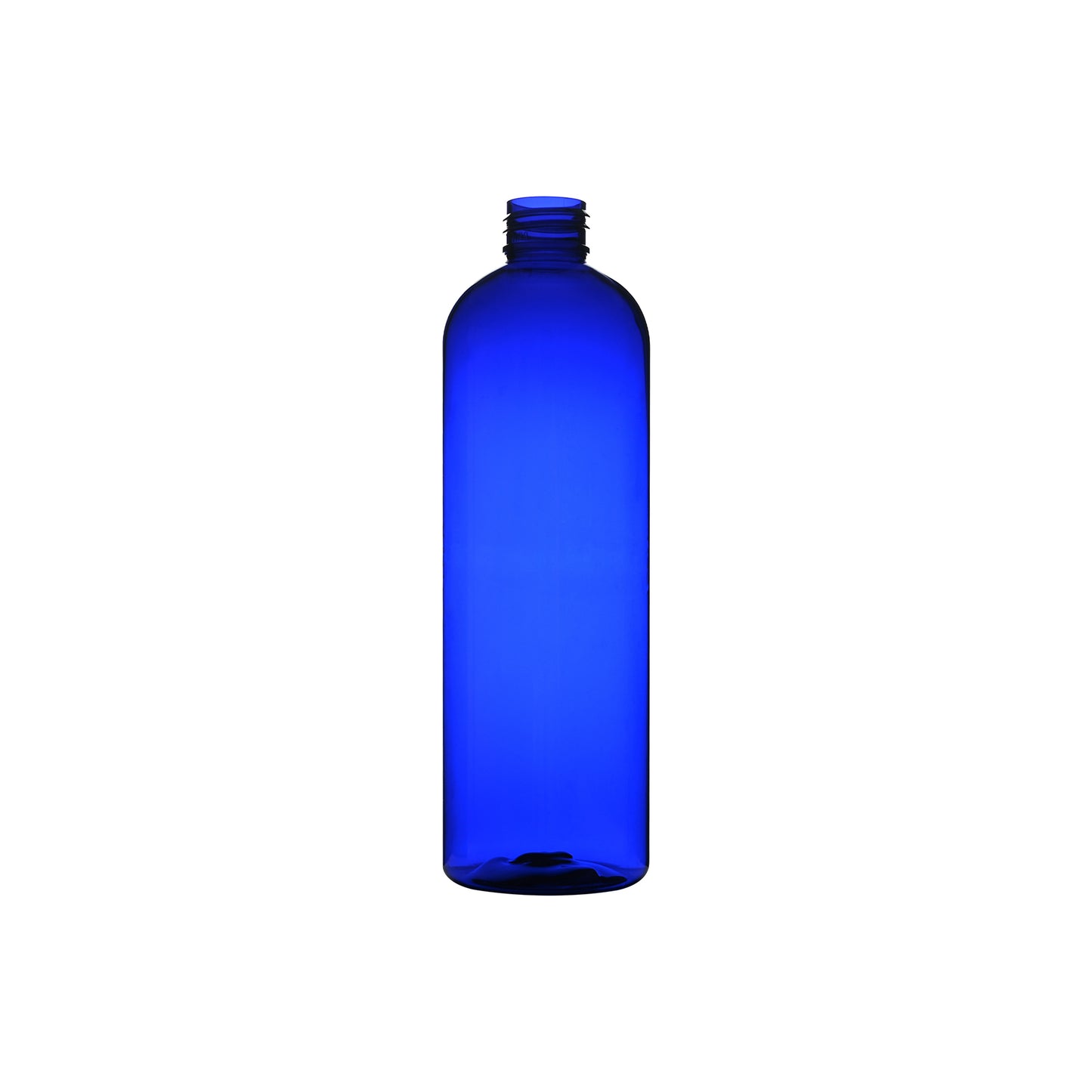 12 oz PET Cosmo Round Bottle 24-410 Neck Finish