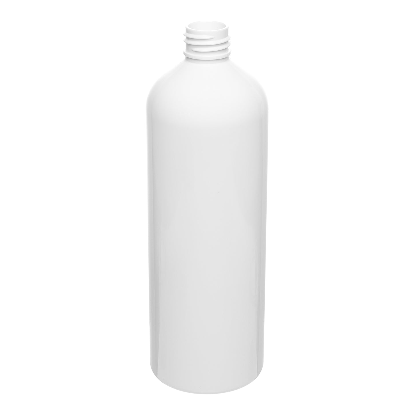 16 oz PET Cosmo Round Bottle 24-410 Neck Finish