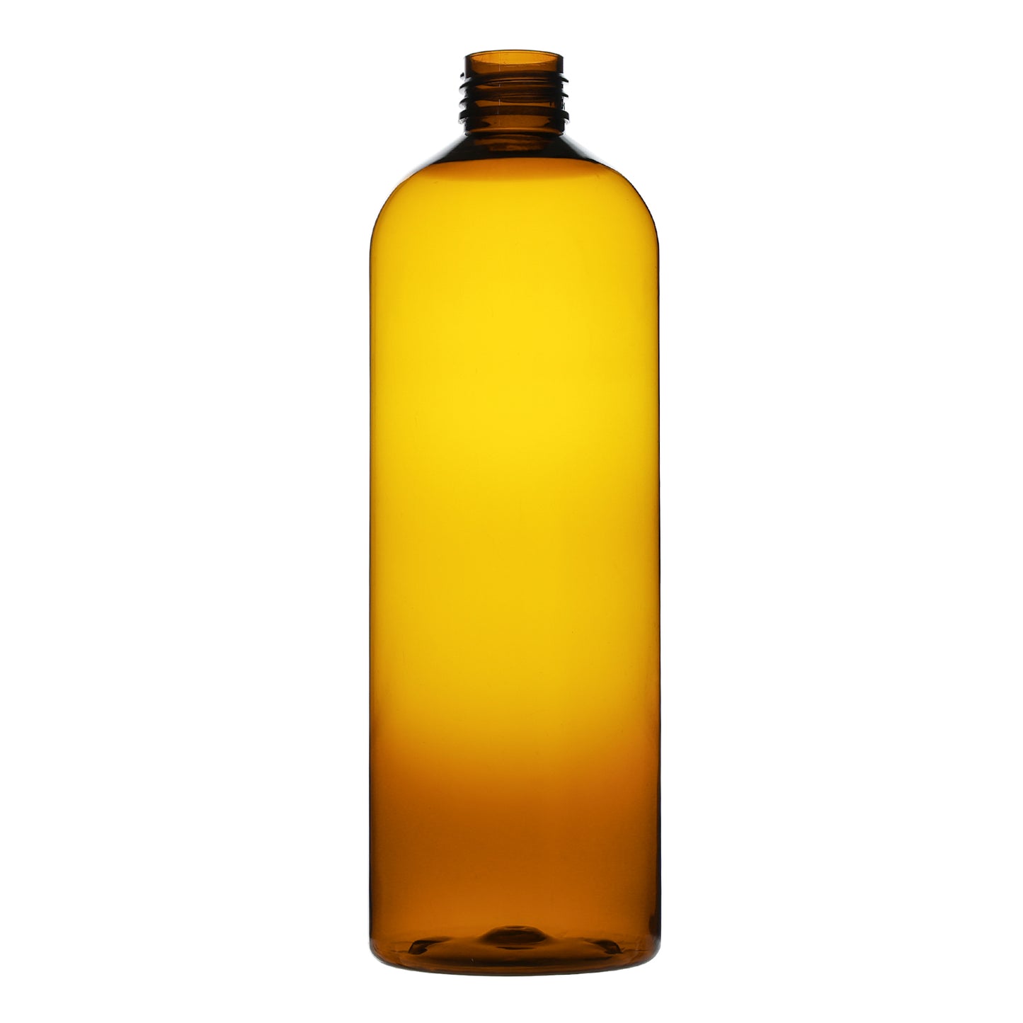 16 oz PET Cosmo Round Bottle 24-410 Neck Finish