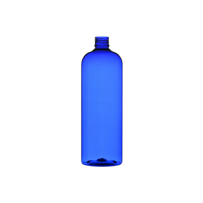 16 oz PET Cosmo Round Bottle 24-410 Neck Finish