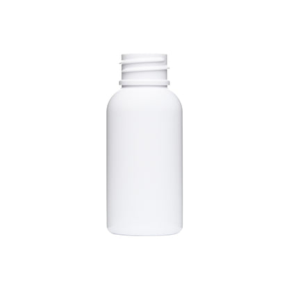 1 oz PET Plastic Boston Round Bottle 20-410 Neck Finish