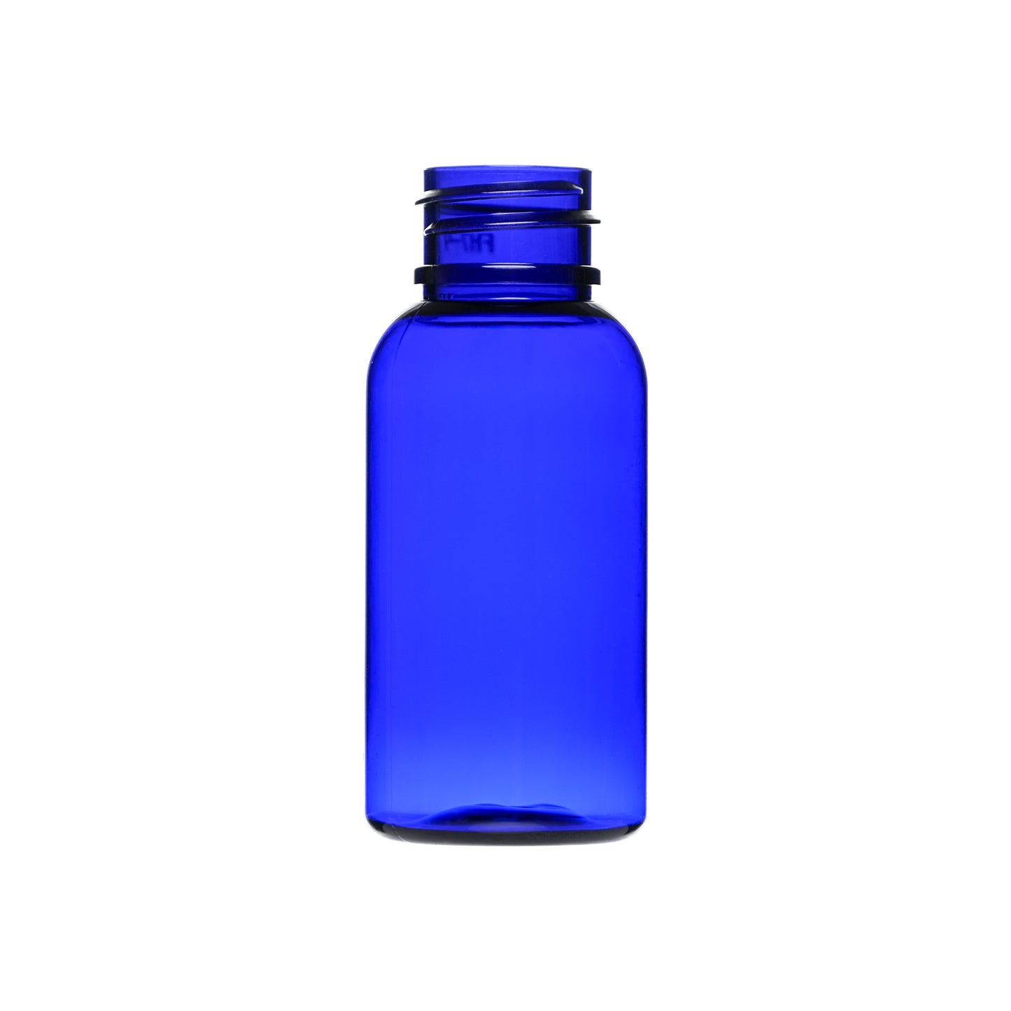 1 oz PET Plastic Boston Round Bottle 20-410 Neck Finish