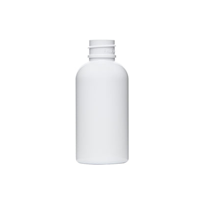 2 oz PET Plastic Boston Round Bottle 20-410 Neck Finish
