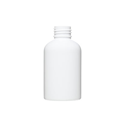 4 oz PET Plastic Squat Boston Round Bottles 24-410 Neck Finish