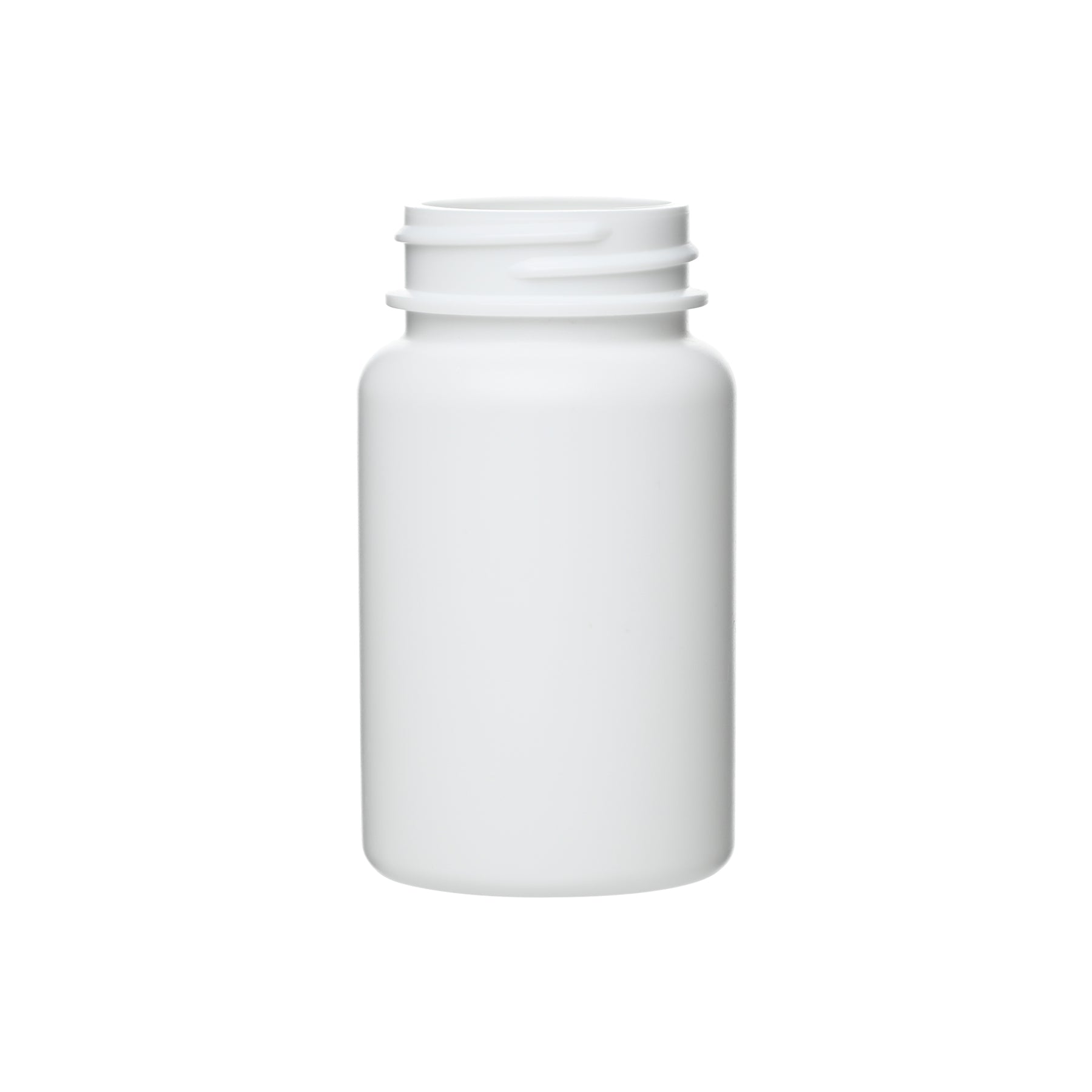 100cc White HDPE Packer Bottle 38-400 Neck