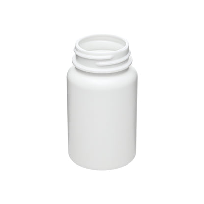 100cc White HDPE Packer Bottle 38-400 Neck