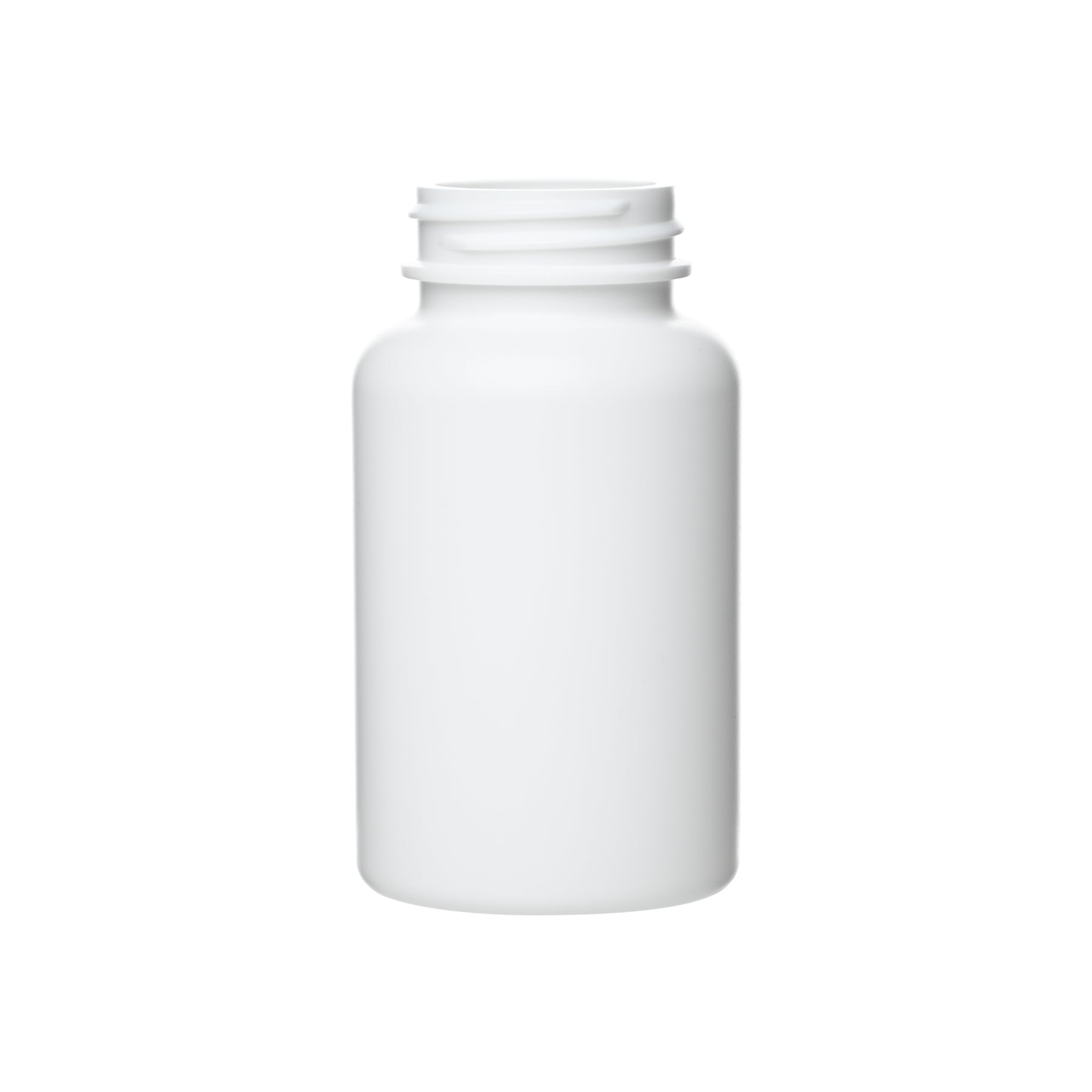 200cc White HDPE Packer Bottle 38-400 Neck
