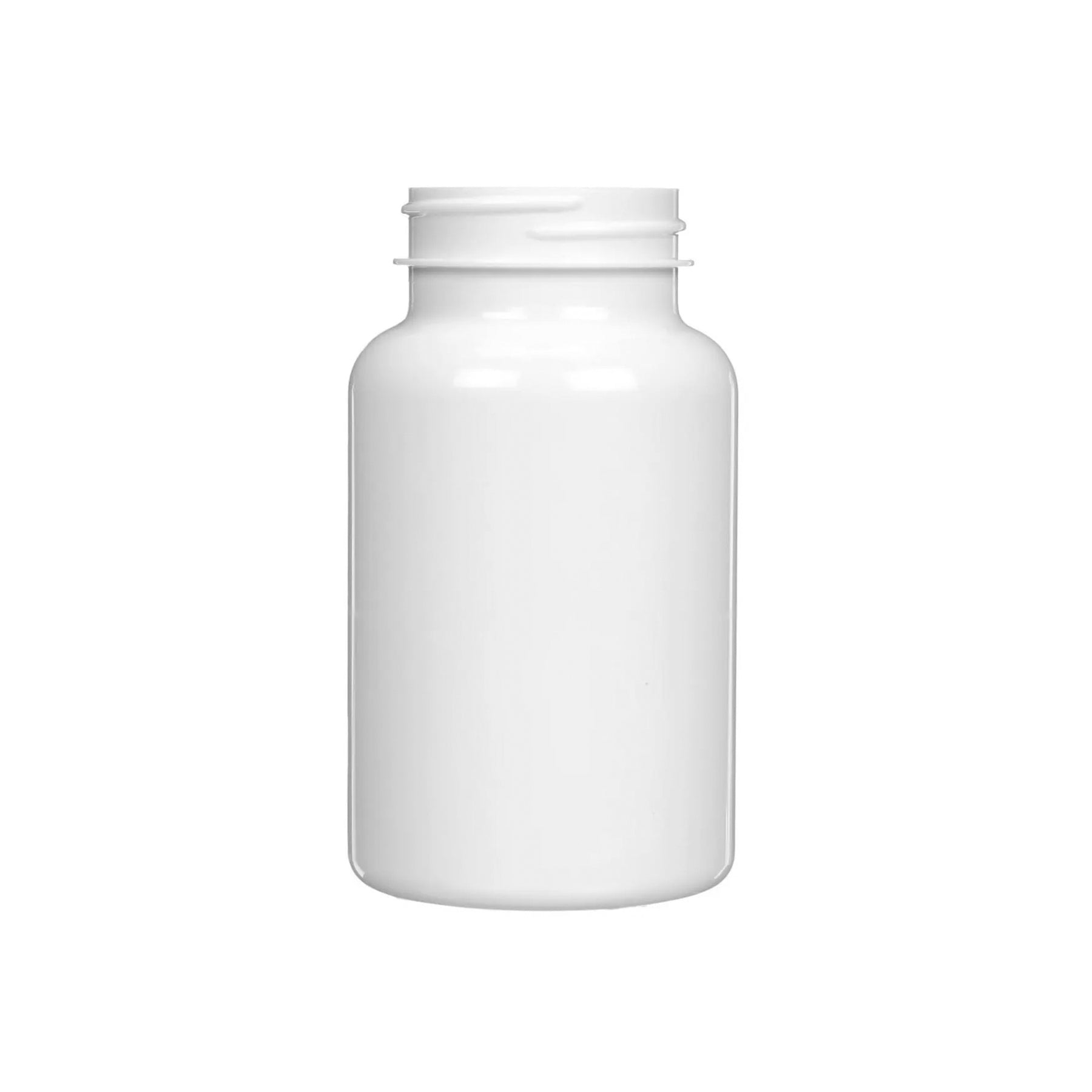 225cc White HDPE Packer Bottle 45-400 Neck