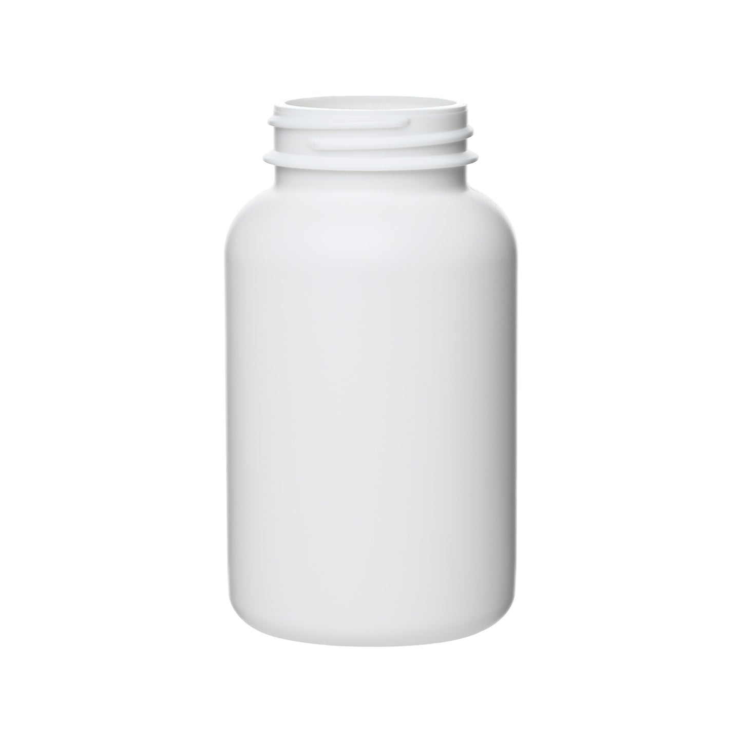 250cc White HDPE Packer Bottle 45-400 Neck