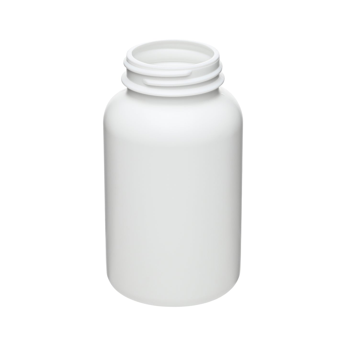 250cc White HDPE Packer Bottle 45-400 Neck