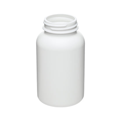 250cc White HDPE Packer Bottle 45-400 Neck