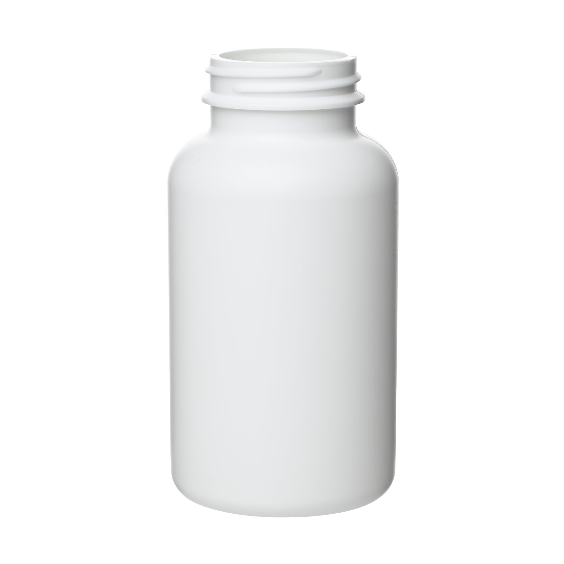 300cc White HDPE Packer Bottle 45-400 Neck