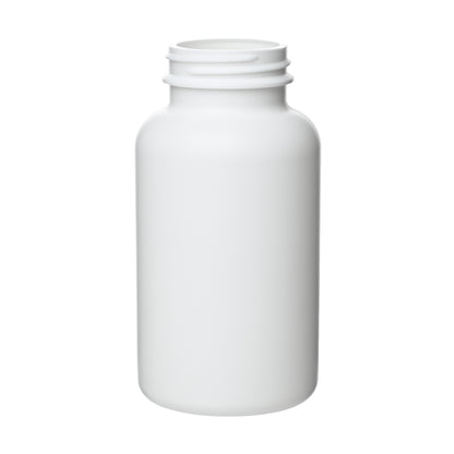 300cc White HDPE Packer Bottle 45-400 Neck