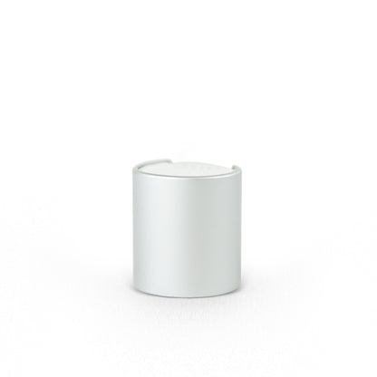Silver Smooth Wall Disc Top 20-410 PP Unlined Cap