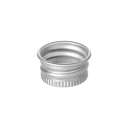 18-410 Silver Aluminum Screw Top Cap