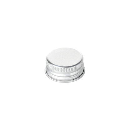 28-410 Silver Aluminum Screw Top Cap