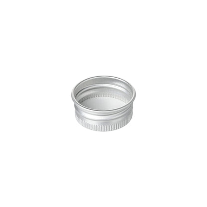 28-410 Silver Aluminum Screw Top Cap