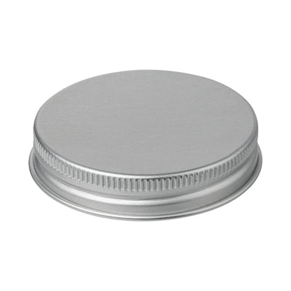 58-400 Silver Aluminum Screw Top Cap with PE Liner