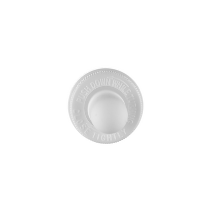 18-400 White PP Plastic Child Resistant Dropper with Long Bulb 65mm Straight Medical Graduated Glass Pipette
